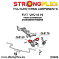 Front wishbone rear bush SPORT