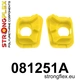 Engine front mount inserts SPORT