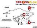 Front anti roll bar link bush