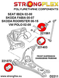 Front anti roll bar bush