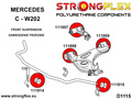Front anti roll bar - outer bush SPORT