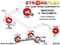 Front anti roll bar - inner bush SPORT
