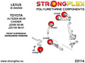 Front suspension bush kit SPORT