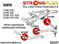 Front anti roll bar bush