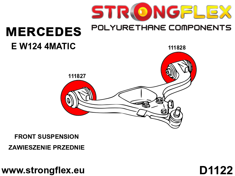 Front lower arm - front bush SPORT