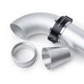 Aluminum tube straight 16x3mm x 500mm
