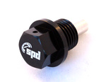 Magnetic oil drain plug