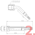 Make your own steel braided AN3 brake hose (Galvanized)