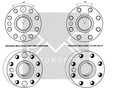PMC RACE STAGE 1 Mercedes-Benz M112 M113 - BMW M57 / E46 S54 M3 - 240mm / 9.45"