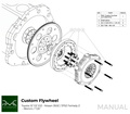 PMC Adapter Kit Toyota JZ 1JZ 2JZ - Nissan 350Z Z33 370Z Z34 CD009 - 184mm / 7.25"
