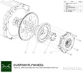 PMC Adapter Kit Toyota JZ - BMW M57N HGU HGK / N54 - 184mm 7.25" (P)