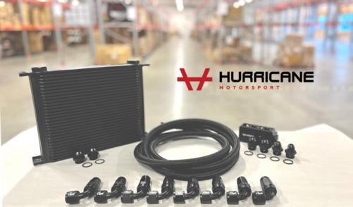 Oil cooler kit with thermostat AN8 and 30 lines