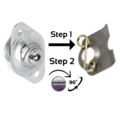 QSP DZUS Screw mount for QSP Welding plate