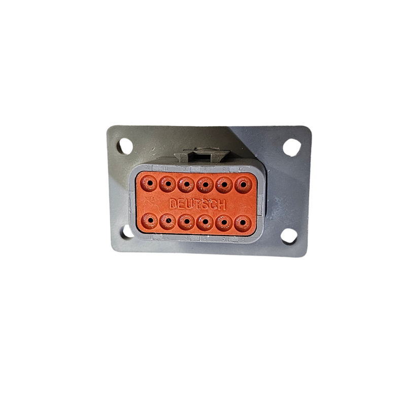 DT Bulkhead lead-through 12-pin