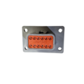 DT Bulkhead lead-through 12-pin