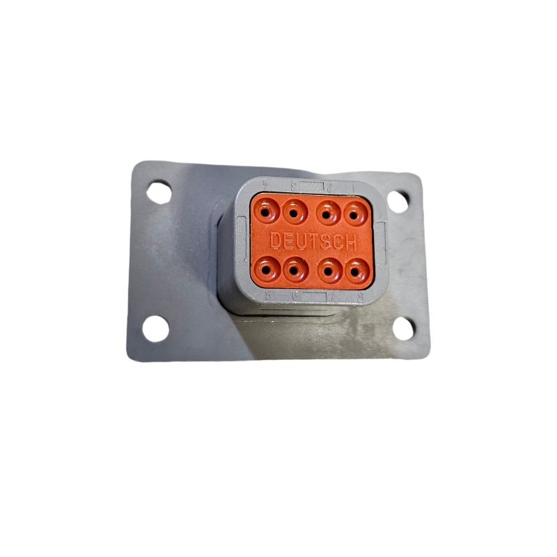 DT Bulkhead lead-through 8-pin