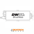 Deatschwerks DW650il Brushless in-line fuel pump
