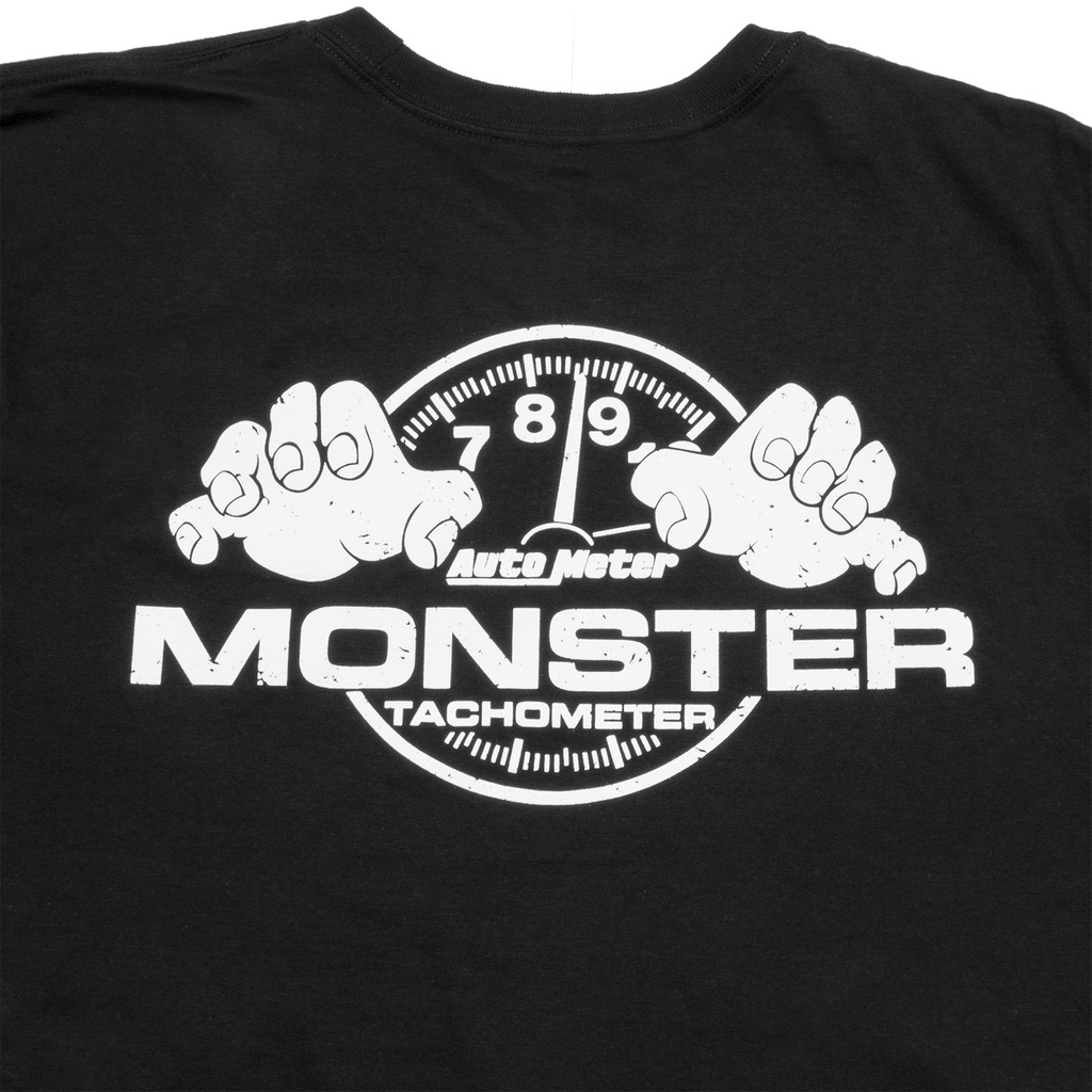 T-Shirt, Adult Medium, Black, 'Monster'