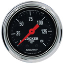 2-1/16" Air Locker Pressure, 0-150 Psi, Traditional Chrome