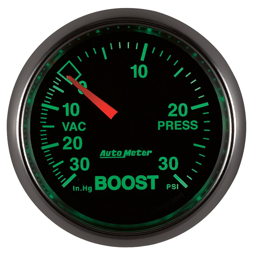 2-1/16" Boost/Vacuum, 30 In Hg/30 Psi, Gs