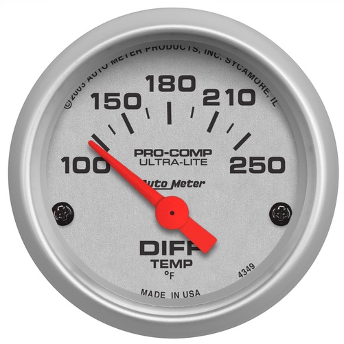 2-1/16" Differential Temperature, 100-250 °F, Ultra-Lite