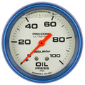 2-5/8" Oil Pressure, 0-100 Psi, Liquid Filled, Ultra-Nite