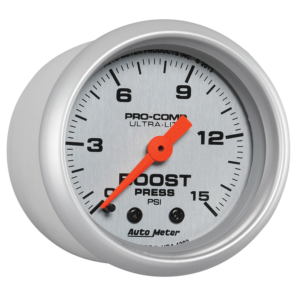 2-1/16" Boost, 0-15 Psi, Ultra-Lite