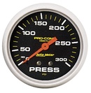 2-5/8" Pressure, 0-300 Psi, Liquid Filled, Pro-Comp