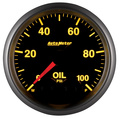 2-1/16" Oil Pressure, 0-100 Psi, Elite