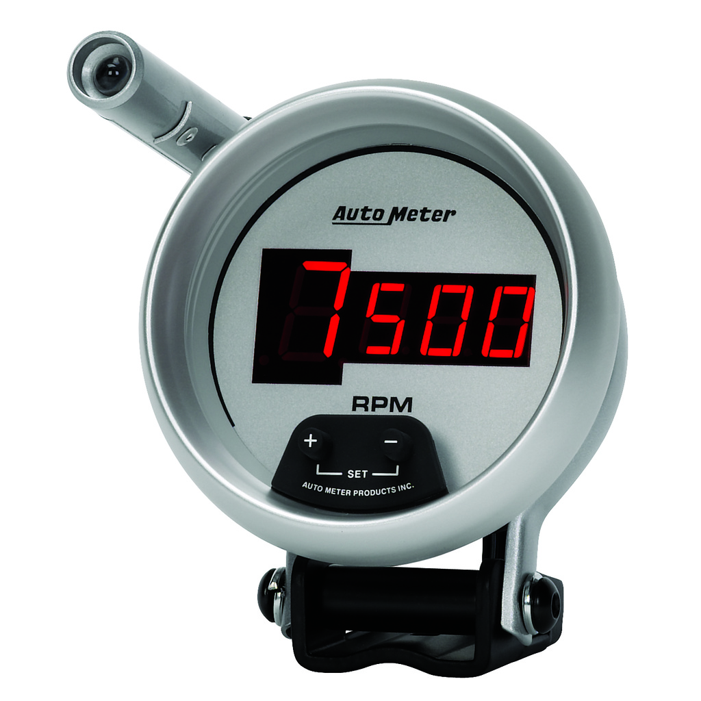 3-3/4" Pedestal Tachometer, 0-10,000 Rpm, Ultra-Lite Digital