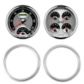 2 Gauge Direct Fit Dash Kit, Chevy Truck 47-53, 2 Gauge,  American Muscle
