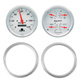 2 Gauge Direct Fit Dash Kit, Chevy Truck 47-53, 2 Gauge,  Arctic White