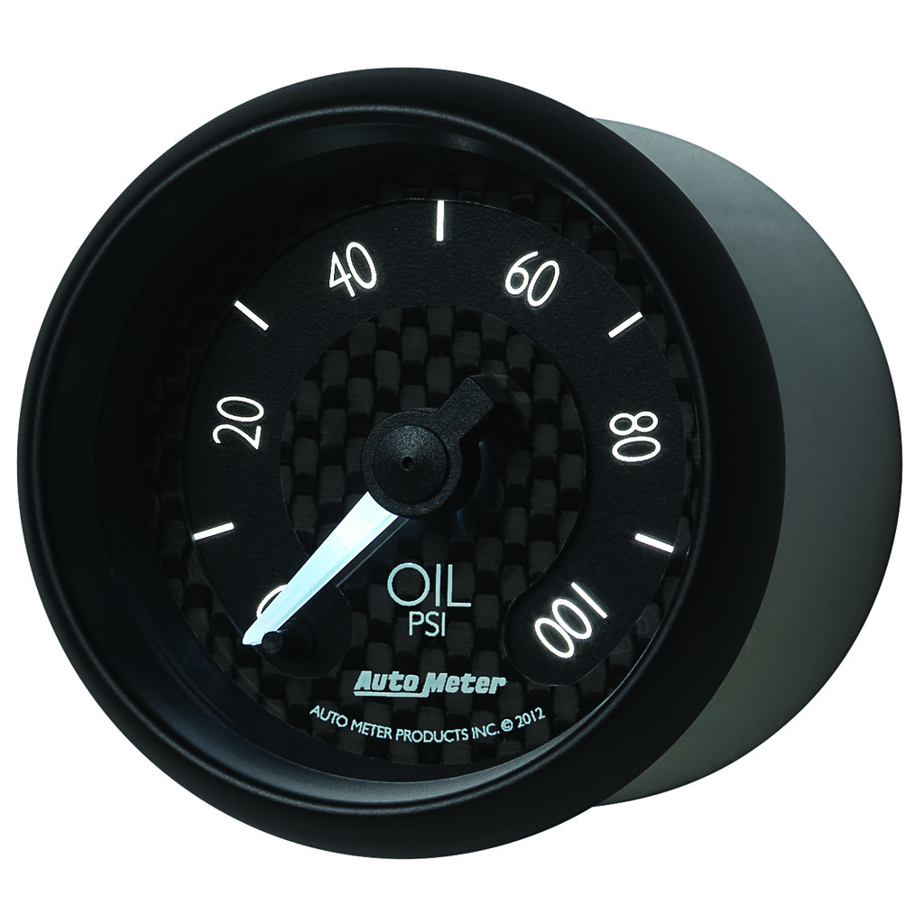 2-1/16" Oil Pressure, 0-100 Psi, Gt