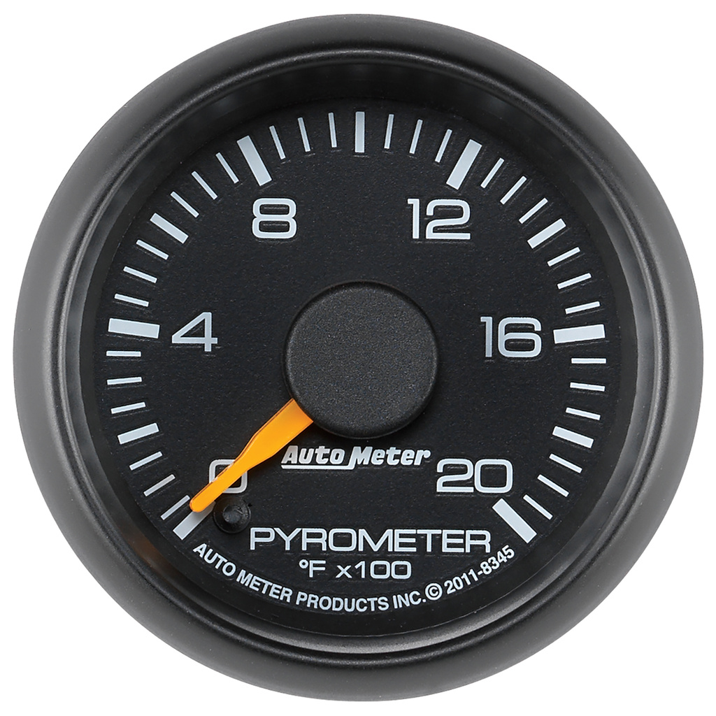 2-1/16" Pyrometer, 0-2000 °F, Gm Factory Match