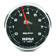 2-5/8" Tachometer, 0-8,000 Rpm, Black, Pro-Cycle