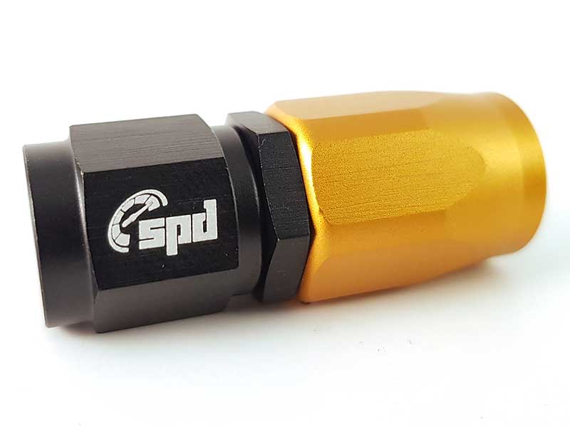 AN4 straight hose end