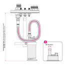 In-tank fuel pump mounting kit, quick connect and E85 proof In-tank fuel pump mounting kit, quick connect and E85 proof