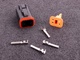 Connector 4-way socket housing DT series